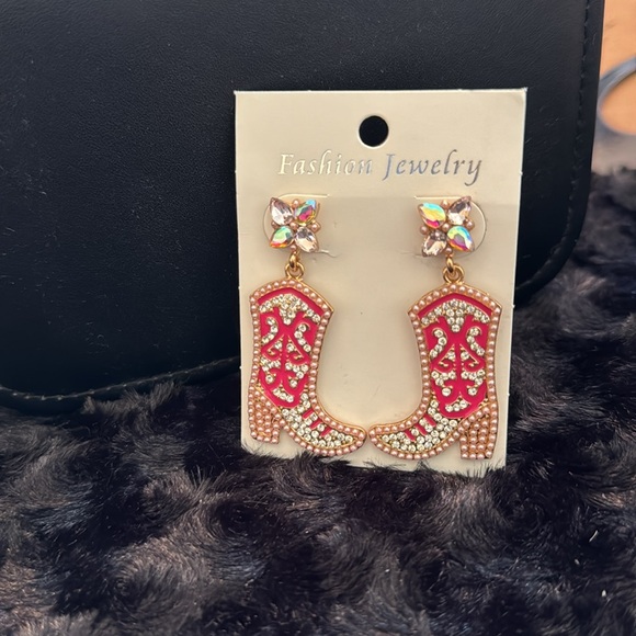 Dazzling Cowgirl Boots - Tan Cow Print - Picture 6 of 6